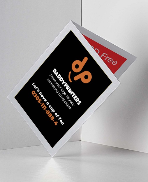 A4 One Fold Brochure 
