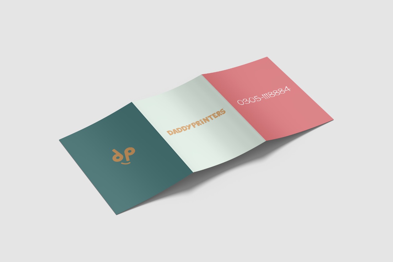 A4 Trifold Leaflet  8.5